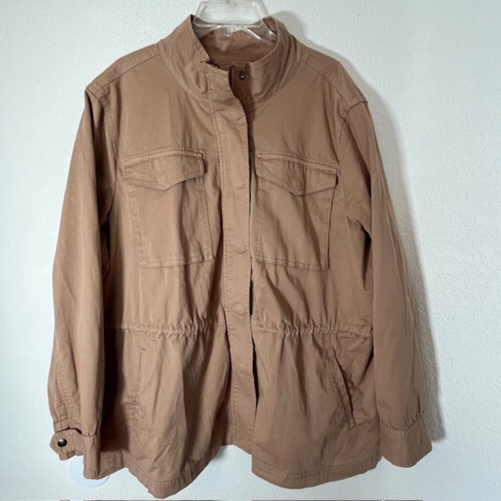 Style & Co Tan Utility Jacket- Size 3X